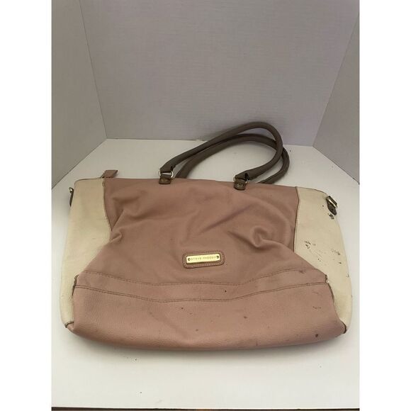 Steve Madden Women's Multicolor Colorblock  Shoulder laptop Hand Bag Purse Large - Picture 5 of 9